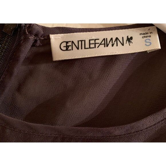 Gentle Fawn Sleevless Gray High Low Tank Top Blouse Women's Size Small - Picture 4 of 5